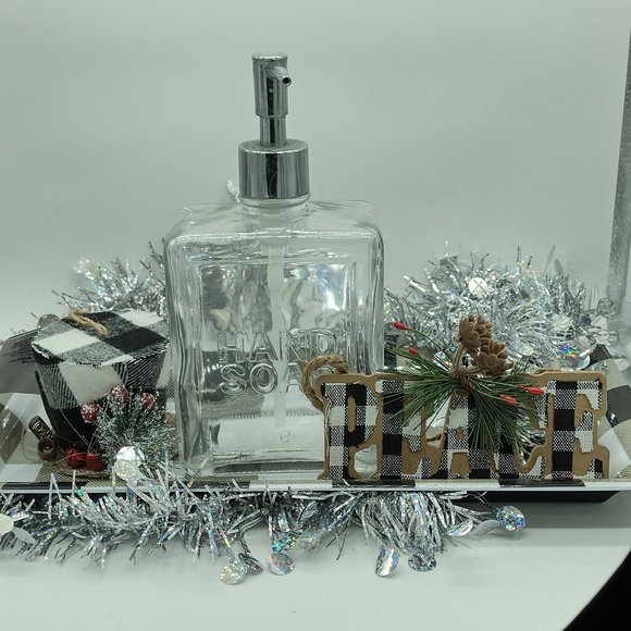 Soap dispenser tray set - Picture 1 of 2